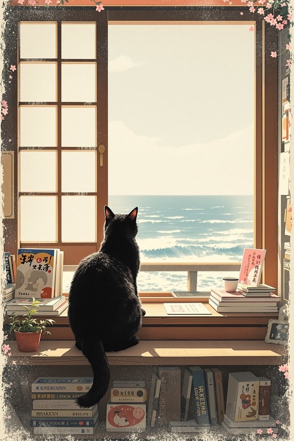 海猫书店海报