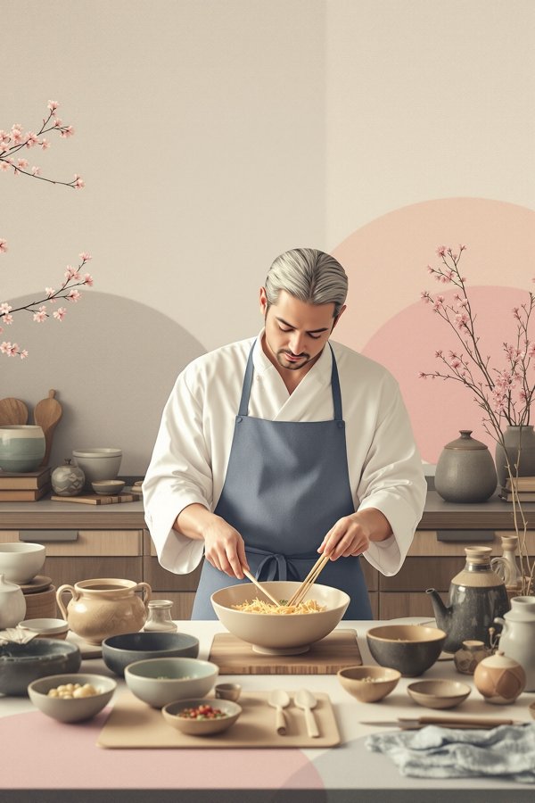 和风食研所海报