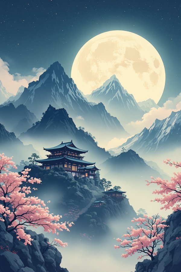 月之馆的住人海报